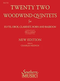22 Woodwind Quintets - New Edition: Flute Part