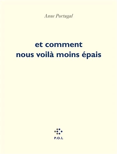 Et comment nous voilà moins épais
