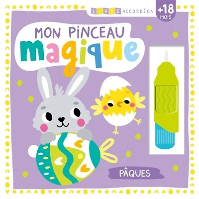 Livre accordéon: Mon pinceau magique