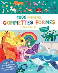 1000 premières gommettes formes: Les couleurs