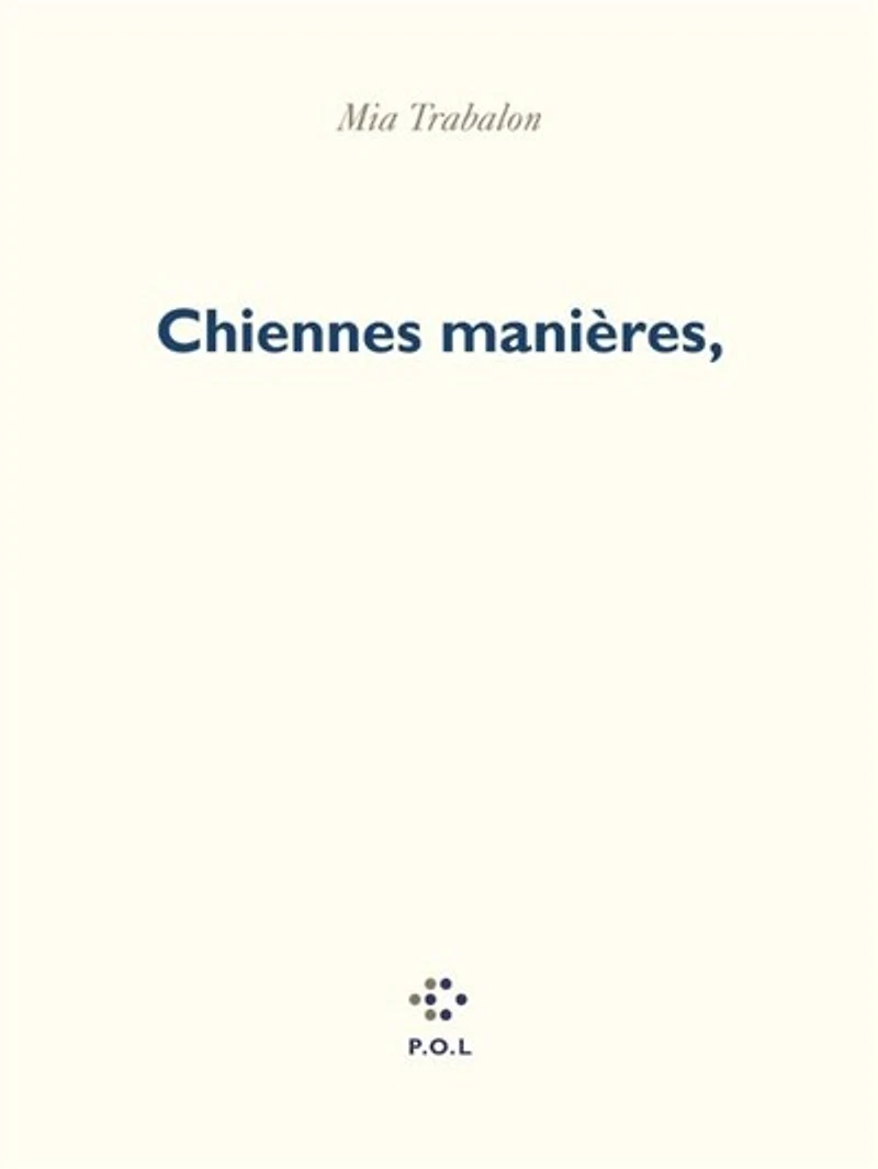 Chiennes manières,