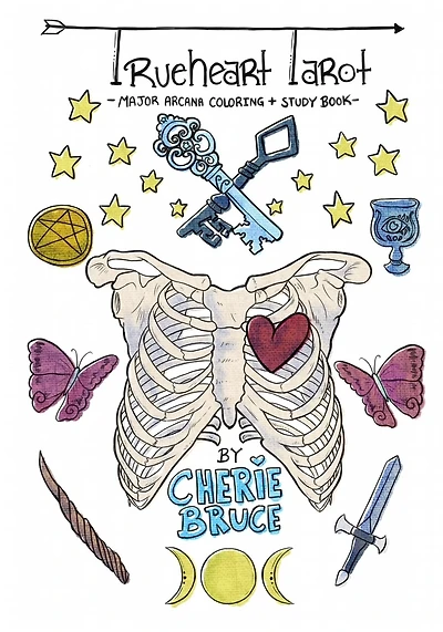 Trueheart Tarot Coloring Book - Major Arcana