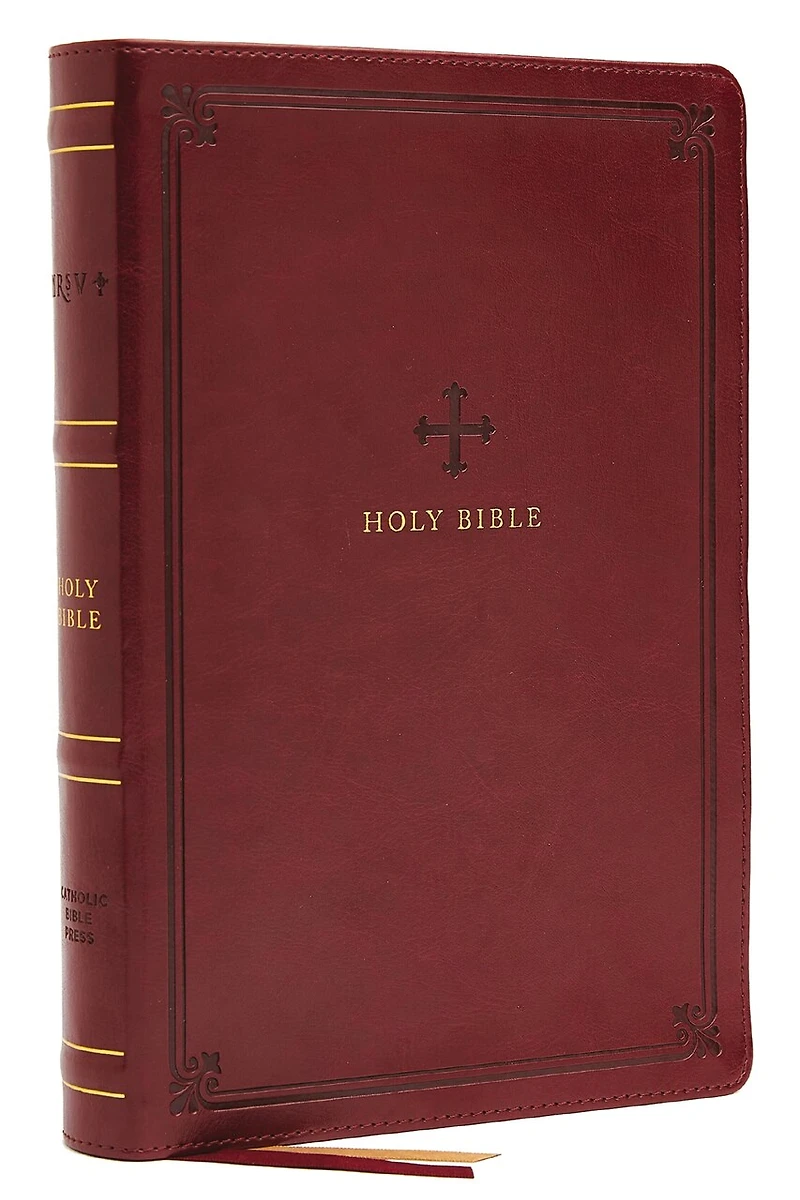 NRSV, Catholic Bible, Standard Personal Size, Leathersoft, Black, Comfort Print: Holy Bible