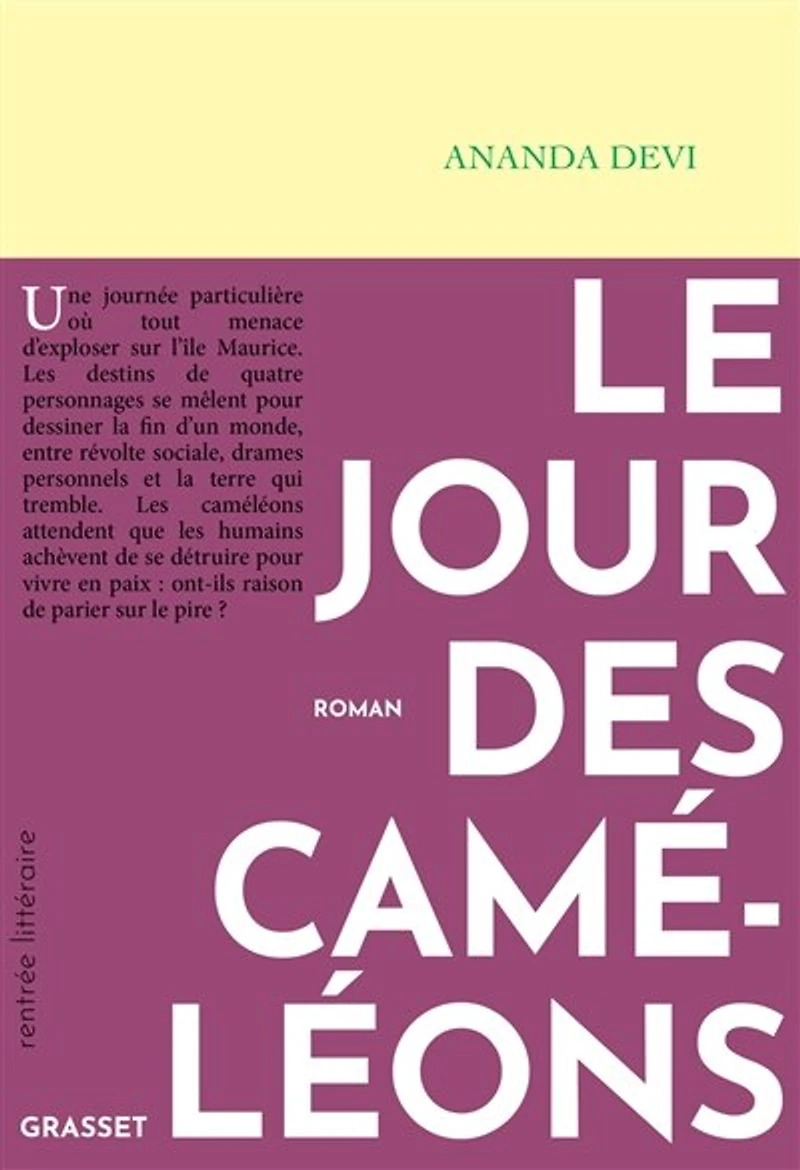 LE JOUR DES CAMÉLÉONS