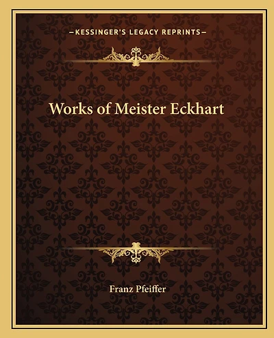 Works of Meister Eckhart