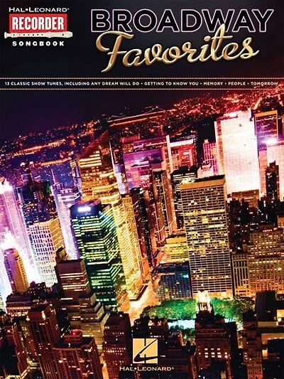 Broadway Favorites: Hal Leonard Recorder Songbook