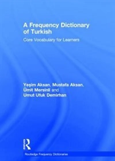 A Frequency Dictionary of Turkish