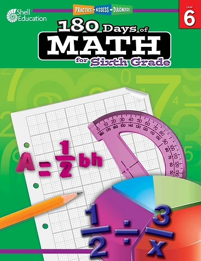 180 Days of Math for Sixth Grade: Practice, Assess, Diagnose