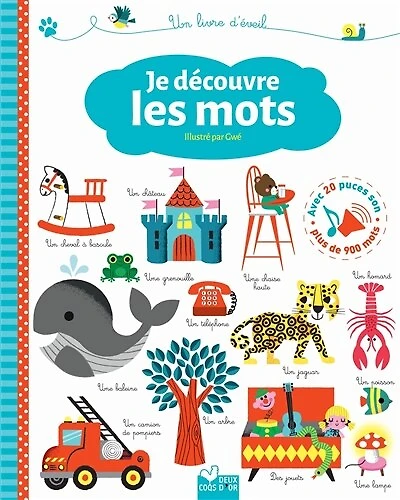 Je découvre les mots: un livre d'éveil