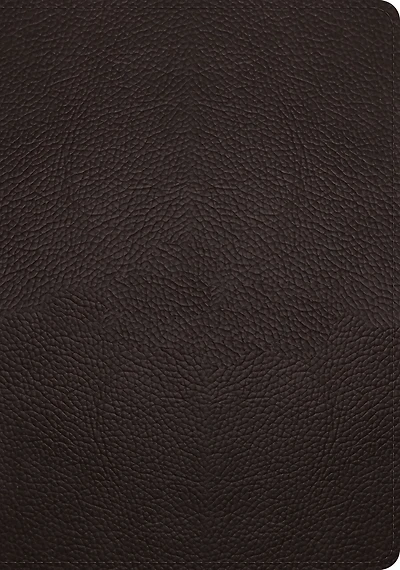 Esv Study Bible (buffalo Leather, Deep Brown)