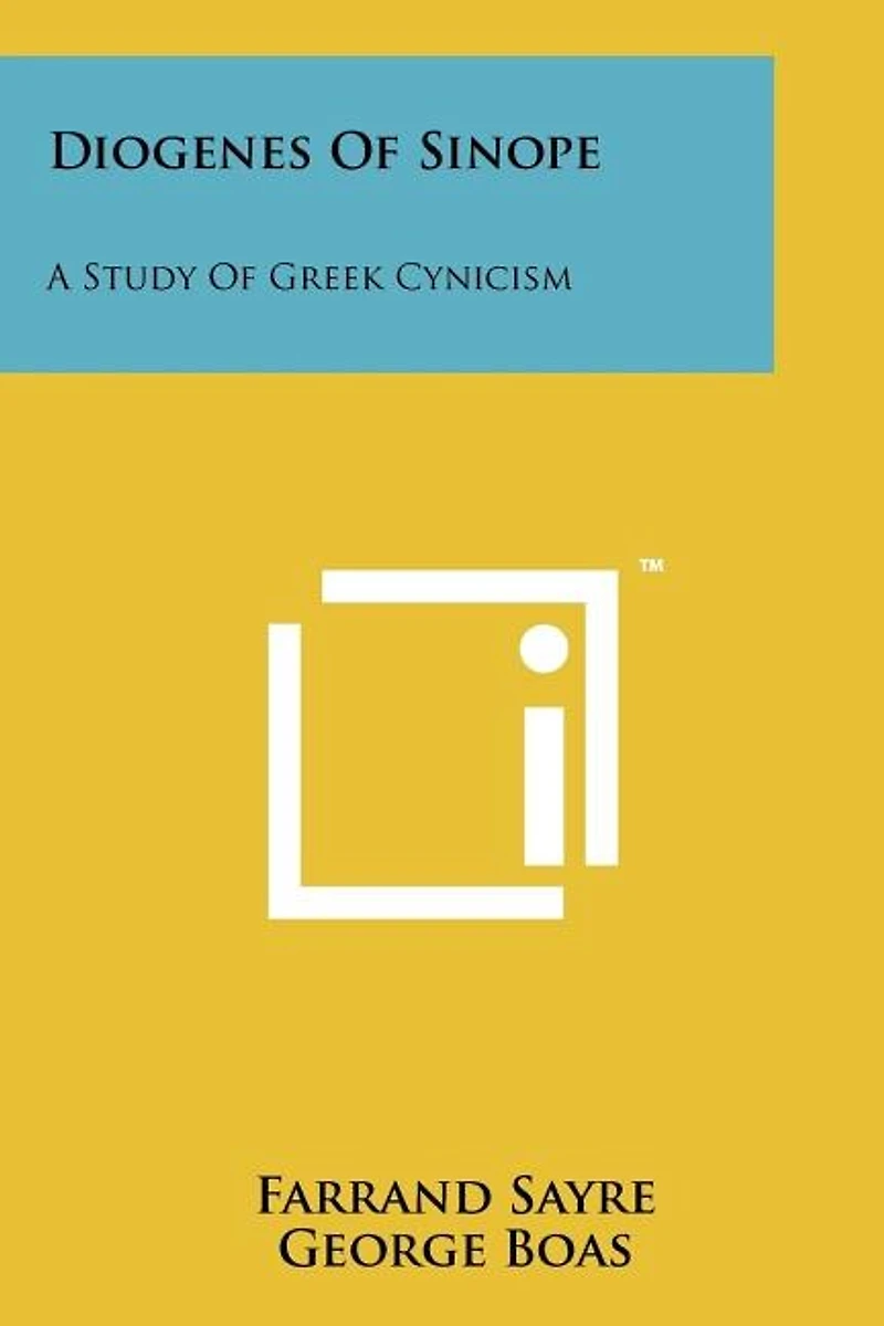 Diogenes Of Sinope: A Study Of Greek Cynicism
