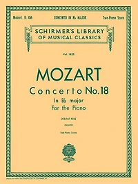 Concerto No. 18 in Bb, K.456: Schirmer Library of Classics Volume 1823 National Federation of Music Clubs 2024-2028 Piano Duet