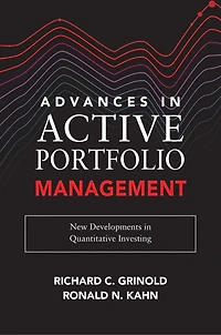 Advances Active Portfolio Management: New Developments Quantitative Investing
