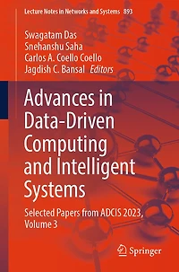 Advances Data-Driven Computing and Intelligent Systems: Selected Papers from ADCIS 2023