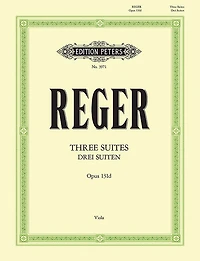 3 Suites for Viola Solo Op. 131d: Sheet