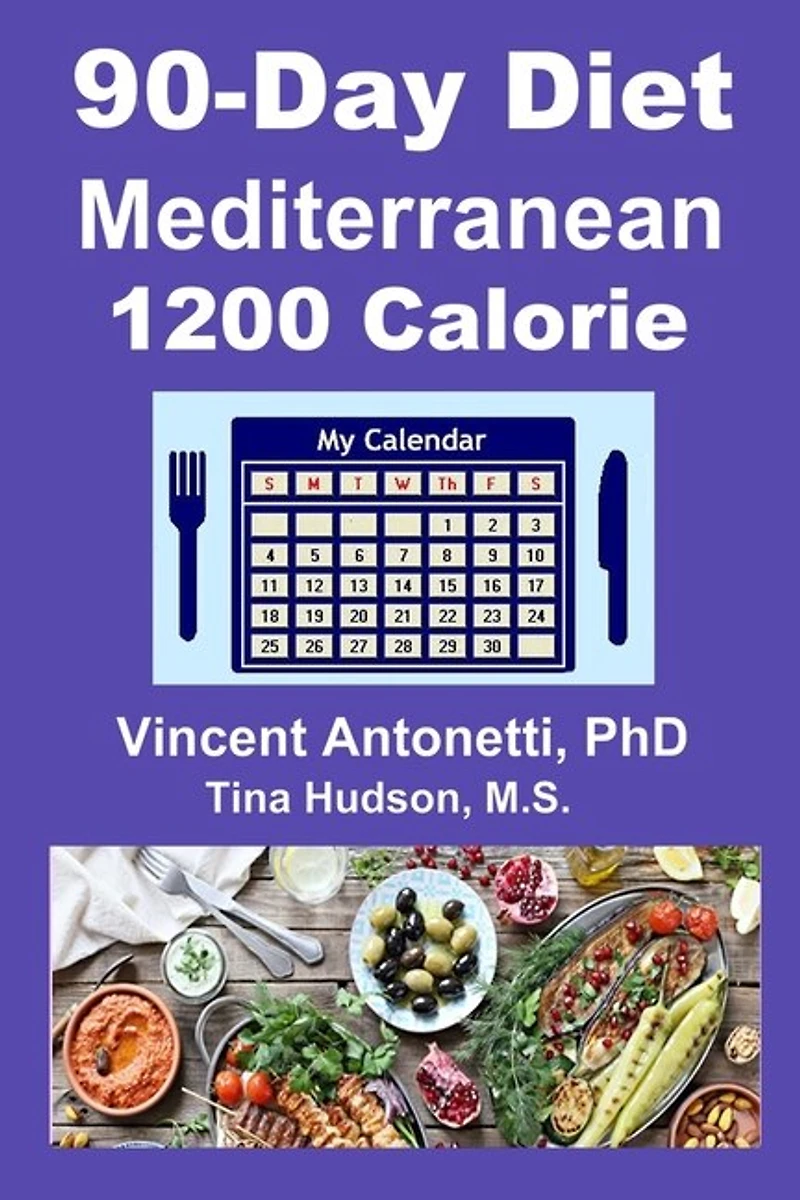 90-Day Mediterranean Diet - 1200 Calorie