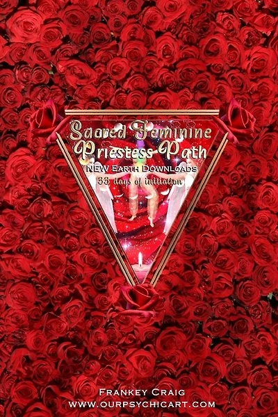 Sacred Feminine Priestess Path Book: 33 days of initiation
