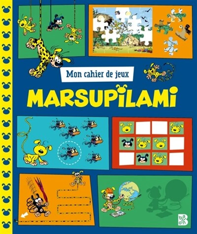 Mon cahier de jeux: Marsupilami