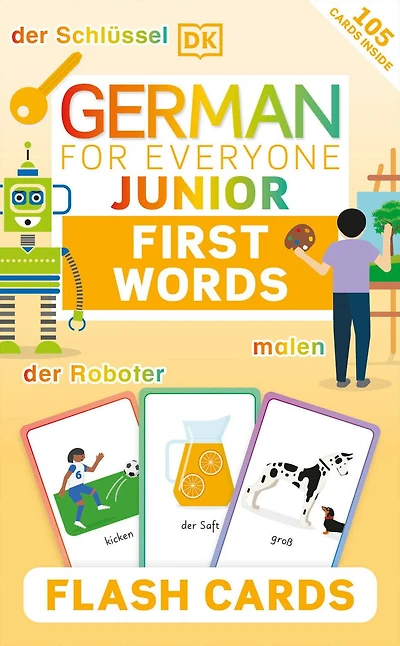 German for Everyone Junior First Words Flash Cards