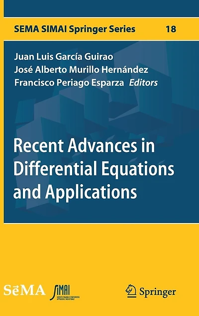 Recent Advances Differential Equations and Applications