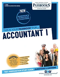 Accountant I (C-2966): Passbooks Study Guide