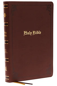 KJV Holy Bible: Large Print with 53,000 Center-Column Cross References, Pink Leathersoft, Red Letter, Comfort Print: King James Version