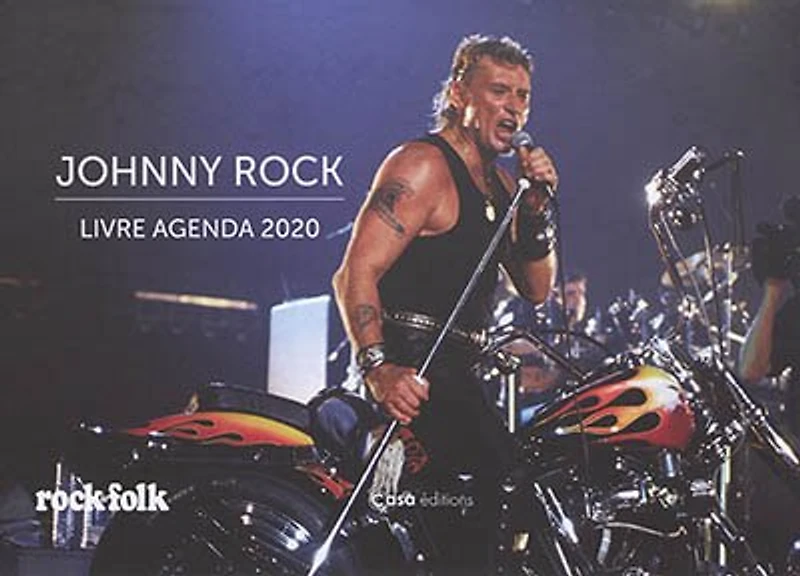Johnny rock: livre agenda 2020