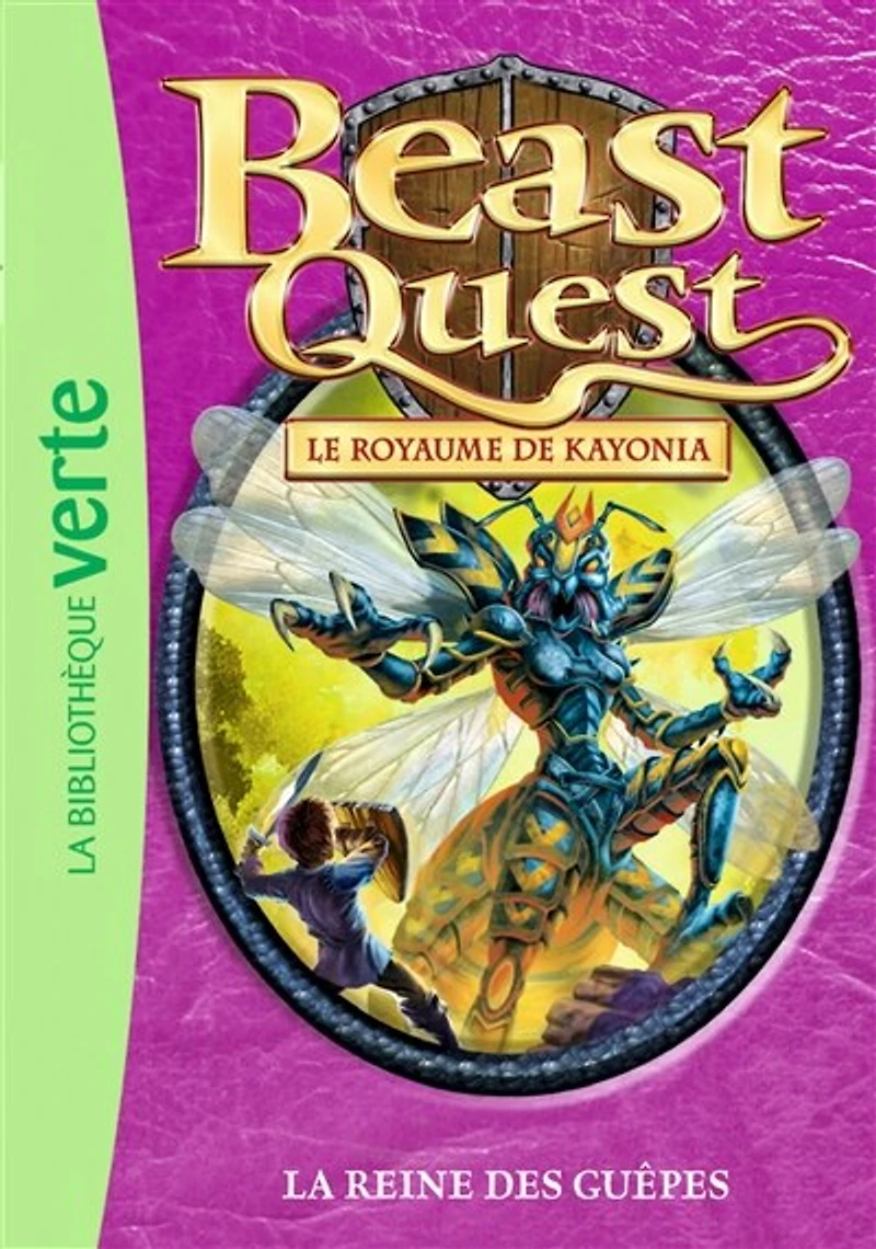 Beast quest, Vol. 40. Le royaume de Kayonia : la reine des guêpes: la reine des guêpes