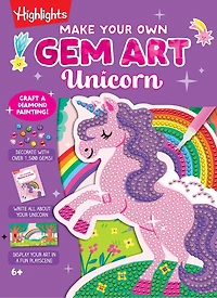 Make Your Own Gem Art Unicorn