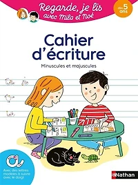 Cahier d'écriture: minuscules et majuscules