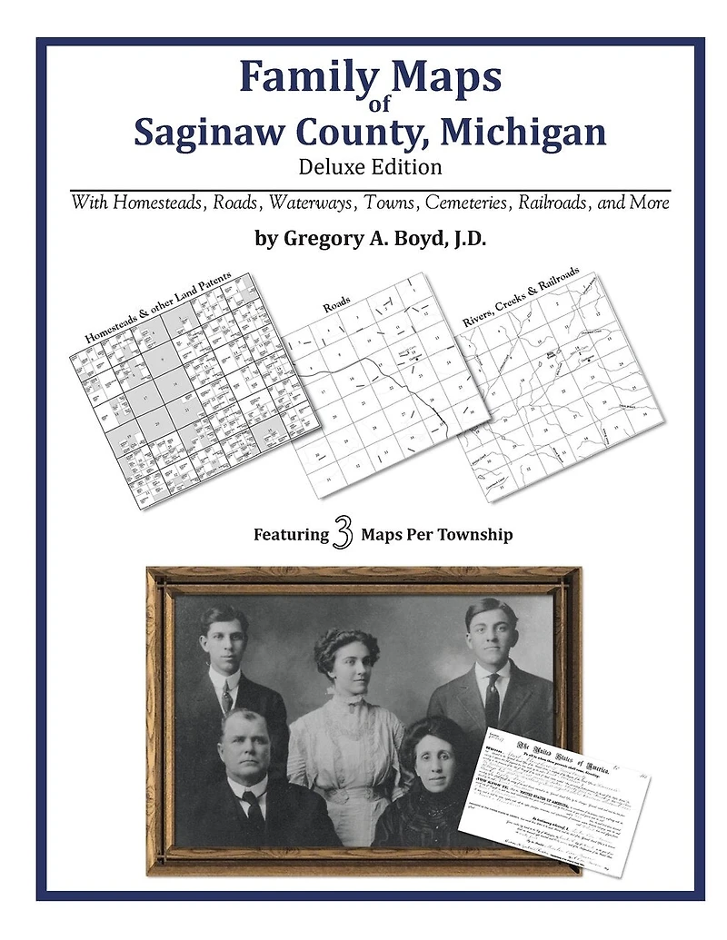 Family Maps of Saginaw County, Michigan