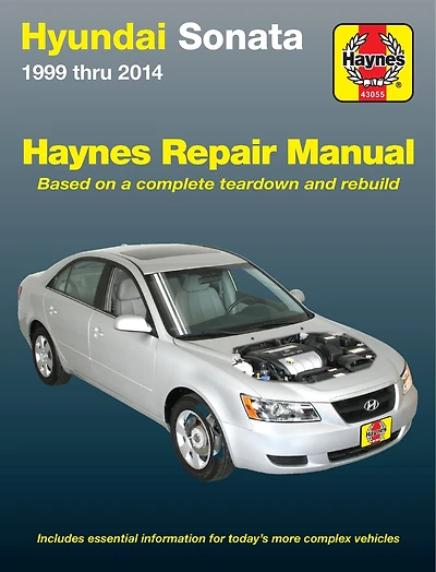 Hyundai Sonata 1999 Thru 2014 Haynes Repair Manual