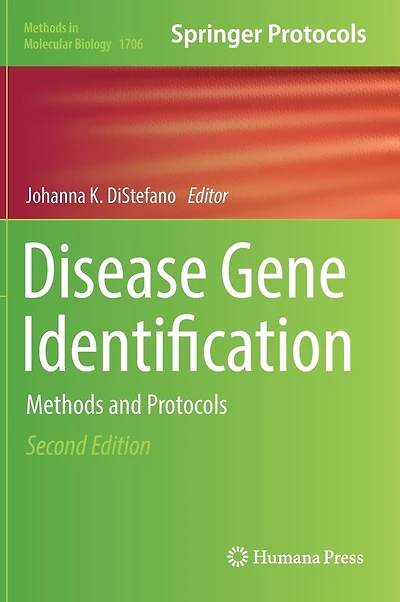 Disease Gene Identification: Methods And Protocols