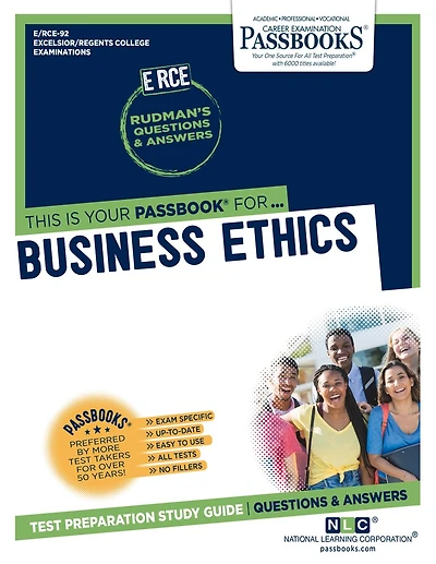 Business Ethics (RCE-92): Passbooks Study Guide