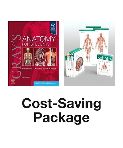 Gray's Anatomy for Students and Paulsen: Sobotta Atlas of Anatomy, Package, English/Latin - Value Pack, 5e
