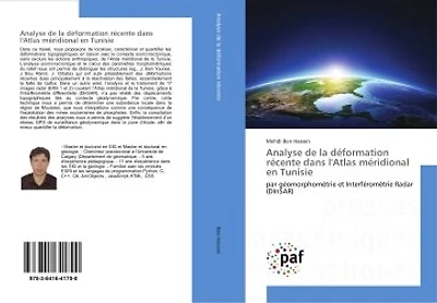 Analyse de la déformation récente dans l'Atlas méridional en Tunisie: par géomorphométrie et Interférométrie Radar (DInSAR)