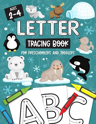 Letter Tracing Book for Preschoolers and Toddlers: Homeschool, Preschool Skills for Age 2-4 Year Olds (Big ABC Books) Trace Letters and Numbers Workbook of the Alphabet and Sight Words: XXX Book Cover