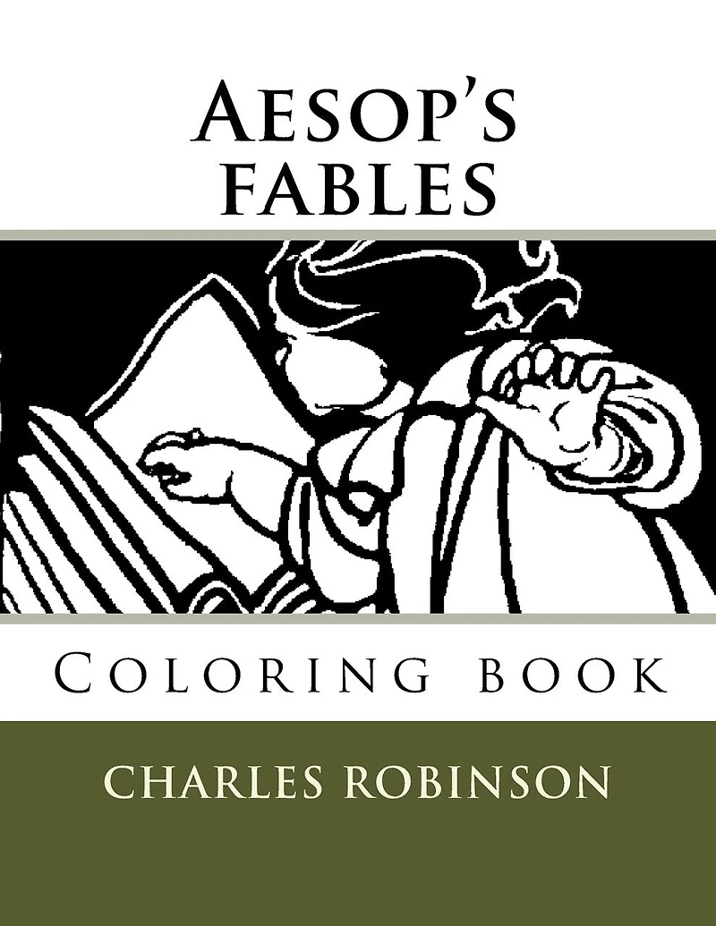 Aesop's fables: Coloring book