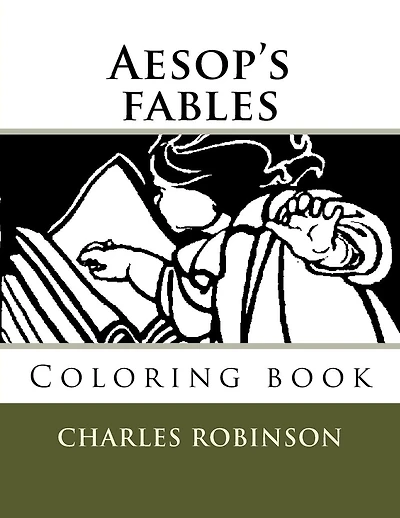 Aesop's fables: Coloring book