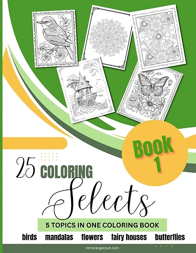 Coloring Selects Book 1