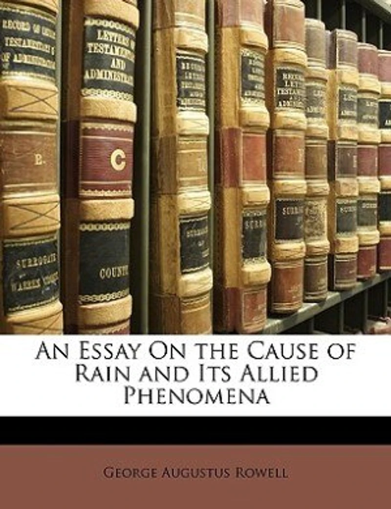 An Essay On the Cause of Rain and Its Allied Phenomena