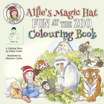 Alfie's Magic Hat - Fun at the Zoo Colouring Book