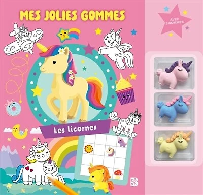 Mes jolies gommes: Les licornes
