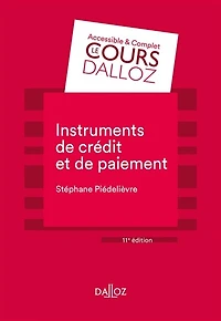 Instruments de crédit et paiement