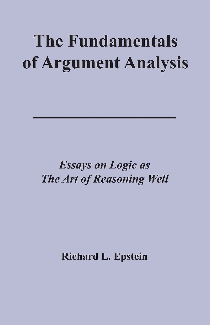 The Fundamentals Of Argument Analysis