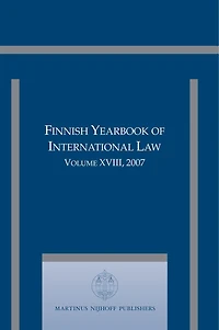 Finnish Yearbook of International Law, Volume 18 (2007)