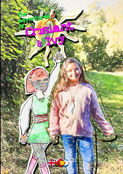 The adventures of Crisiant & Ivy - A trip by the canal: a new friend.: A trip by the canal: a new friend.