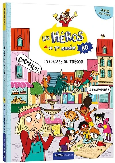 LES HÉROS DE 1RE ANNÉE EN BD - SUPER DÉBUTANT - LA CHASSE AU TRÉSOR: BD - super débutant