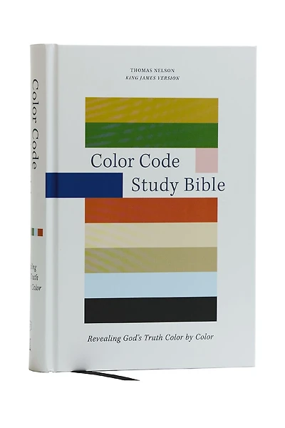 Color Code Study Bible, Revealing God's Truth by (KJV, Hardcover, Red Letter)