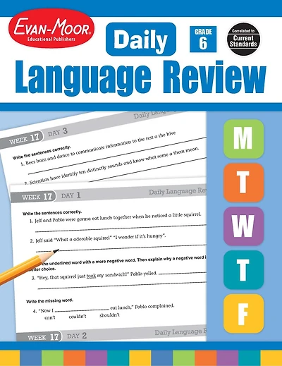 Daily Language Review Grade 6+ Te